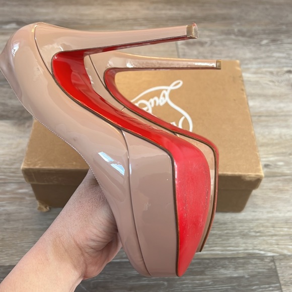 CHRISTIAN LOUBOUTIN  BIANCA 140 AUTHENTIC - Picture 9 of 15